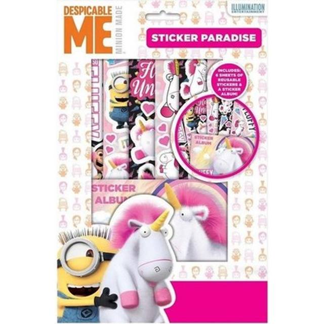 Despicable Me Paradise Fluffy Stickers Set (Pack of 7)