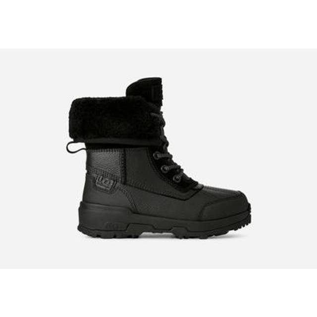 UGG® Adirondack Boot XXV in Black, Size 12K, Leather/Polyester/Wool