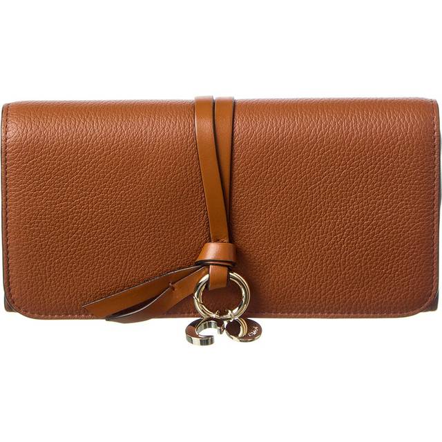 Chloé Alphabet Leather Continental Wallet