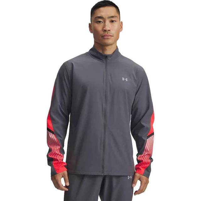 Sweat jacket Under Armour Velociti Storm - Gris