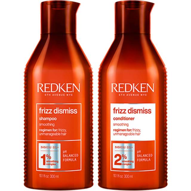 Redken Frizz Dismiss Shampoo 300ml & Conditioner 300ml Duo