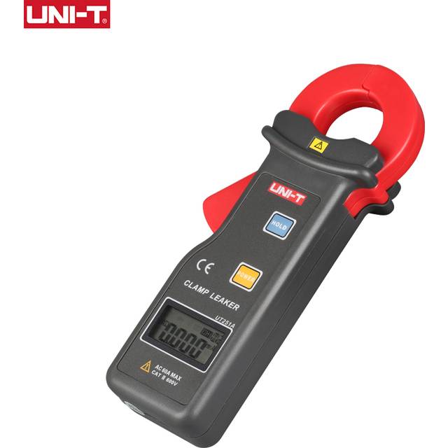 UNI-T UT251A AC Leakage Current Clamp Meter 600A High Sensitivity Precision Tester For Electrical Motor LCD Display