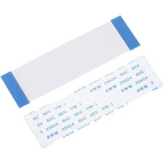 Flexible Flat Cable, 60mm 1mm Pitch 16 Pins Fpc Ffc Flexible Ribbon Cable 10pcs