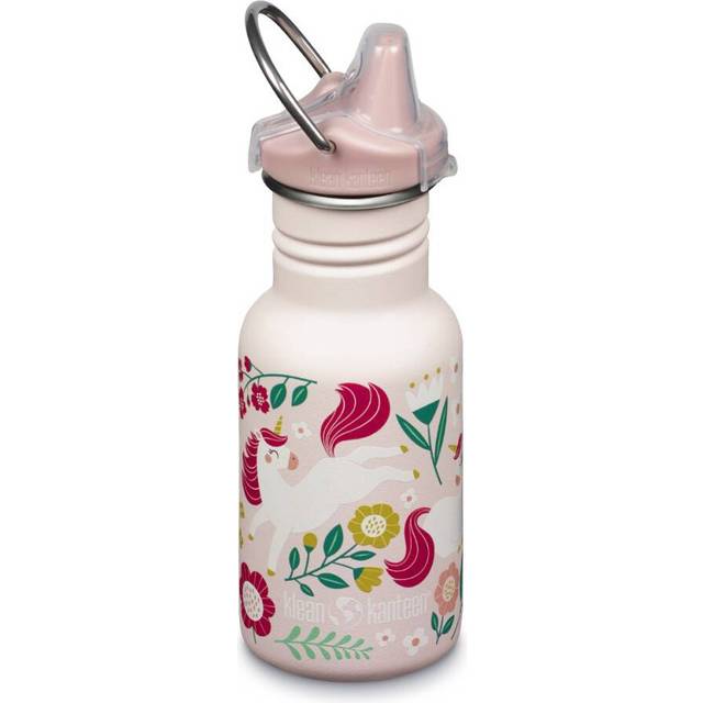 Klean Kanteen Kid Classic Narrow 355ml (w/ Kid Sippy) Leaping Unicorns