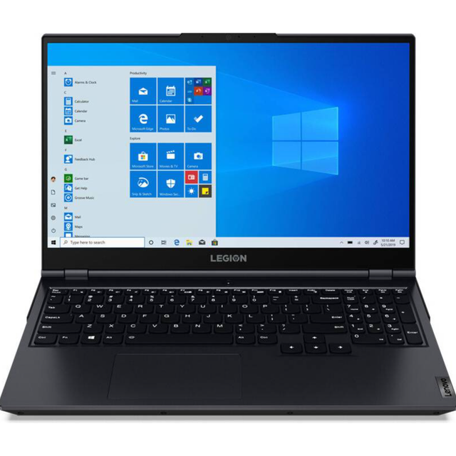 Lenovo Legion 5 Gen 6 bärbar speldator 15,6 tum FullHD 165 Hz (AMD Ryzen 7 5800H, 16 GB RAM, 1TB SSD, NVIDIA GeForce RTX 3060-6 GB, utan operativsystem), svart, QWERTY-portugisiskt tangentbord