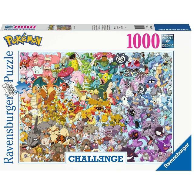 Ravensburger Pokémon Puslespil 1000 Brikker