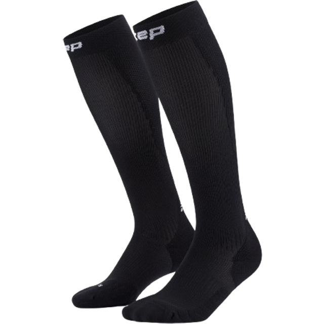 Football Socks CEP Compression Core Run - Noir