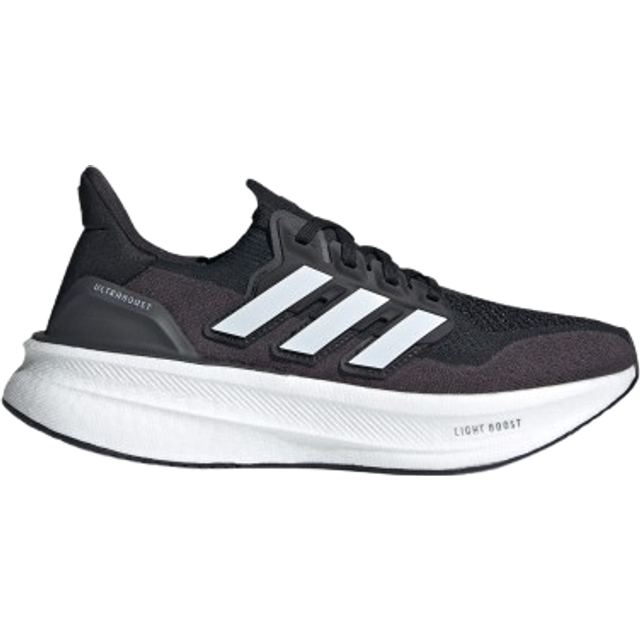adidas Womens Running Ultraboost 5 Trainers - Black/White, Black/White, Size 5, Women