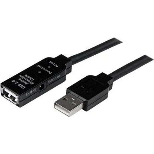 StarTech USB 2.0 Active Extension Cable - M/F - - 10 Metre - StarTech.com