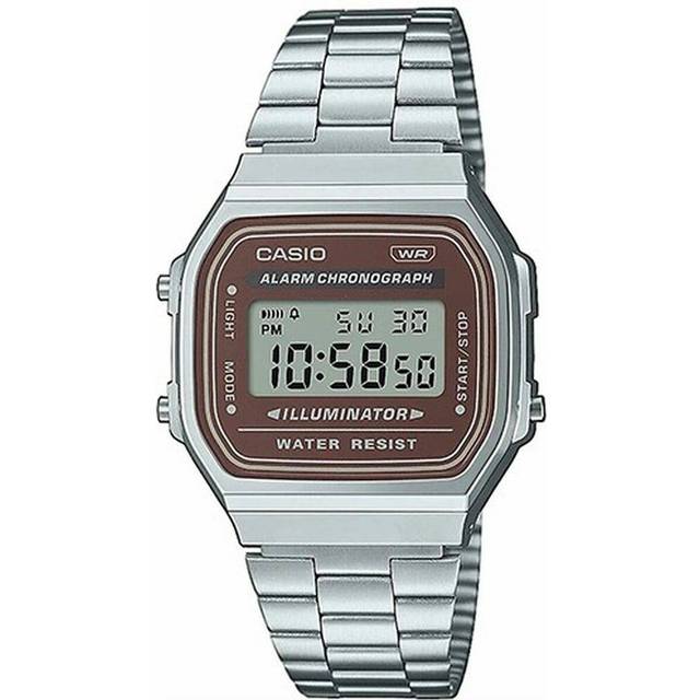 Casio A168wa-5a Vintage Brown Digital Classic Design Quartz Unisex Casual Watch