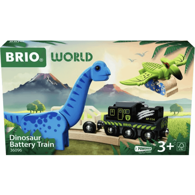 BRIO Batteridrevet Tog Med Dinosaur |Multi/patterned |One Size