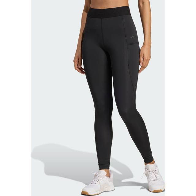 adidas Performance – adidas Techfit – cold.rdy – Svarta, långa leggings-Svart/a