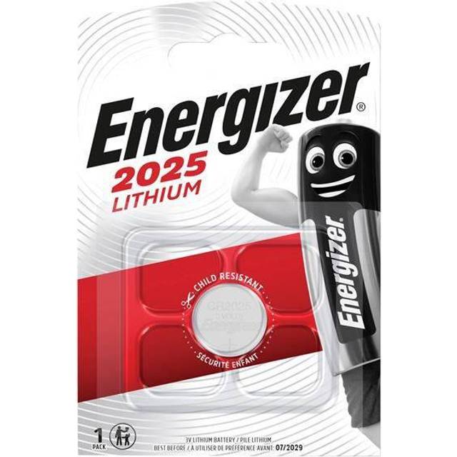 Energizer 637433 CR2025 3V Lithium Coin Cell Battery x1