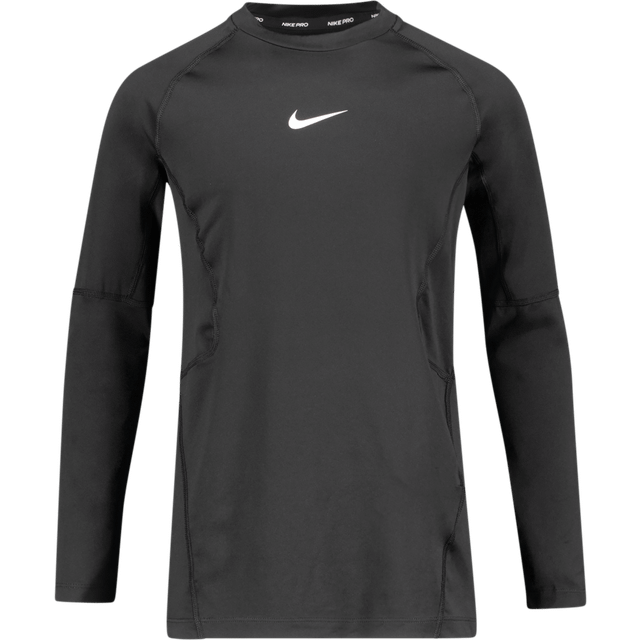 Nike Dri-Fit Pro Long Sleeve Boys black, size: XS