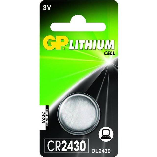 GP knappcell Lithium 3V CR 2430 / DL 2430 1-pack