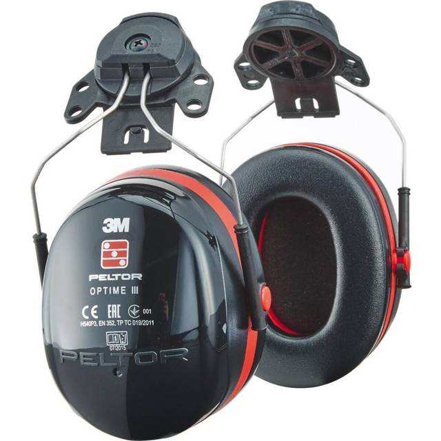 3M - PELTOR OPTIME 3 HELMET ATTACH - Black