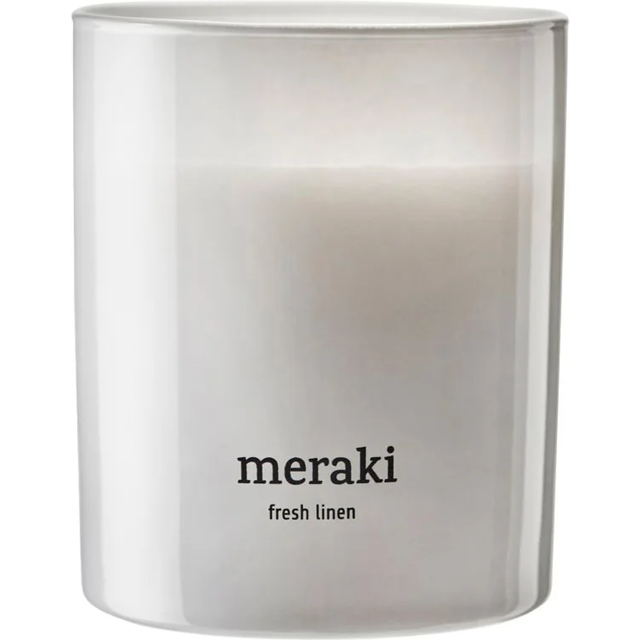 Meraki Fresh Linen White Duftlys 520g