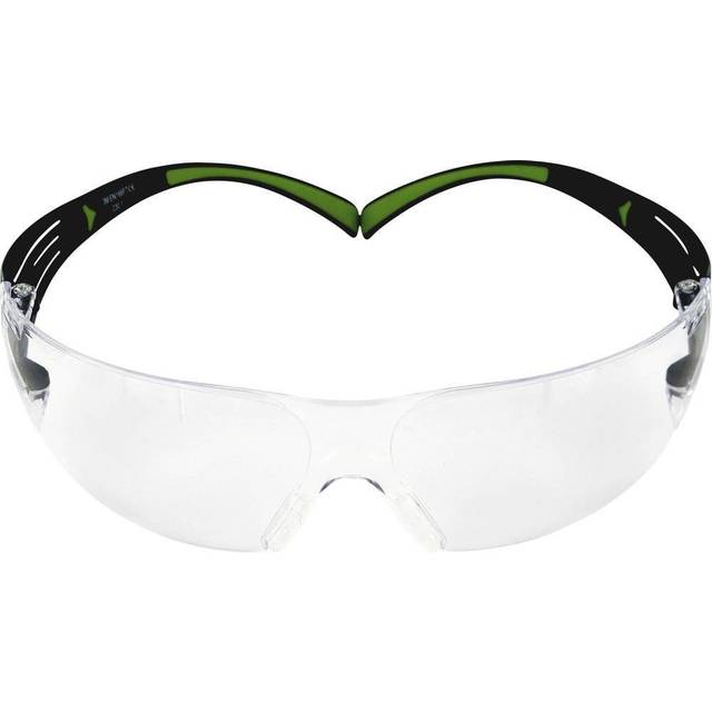 3M SecureFit 101108448 Skyddsglasögon med UV-skydd, Svart