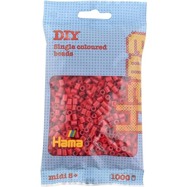 Midi Beads 1000 pcs Dark red
