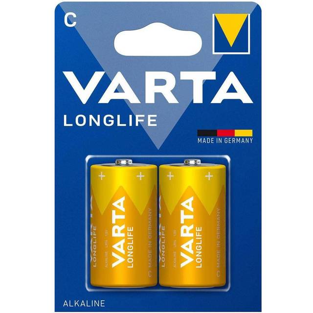 Varta Longlife C / LR14 Batteri 2-pack