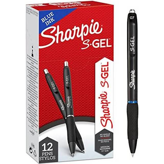 Sharpie 2136600 S - Gel Blue 0.7mm point Pen Pack of 12