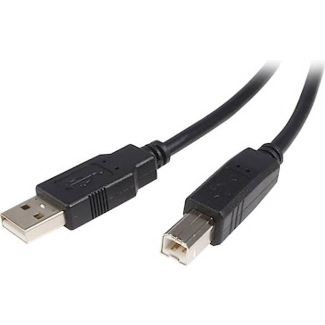 StarTech.com 2 m USB 2.0 A- till B-kabel - M/M - USB-kabel - USB (hane) till USB typ B (hane) - USB 2.0 - 2 m - svart