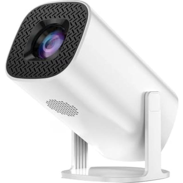 Boddceto P30 Smart Projector Wifi 6 Android 11 Home Beamer Support 4K-Avkodning för Hemmabiovideoproyektor 150 Ansi EU-