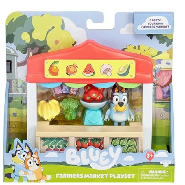 Bluey Farmers Market Playset