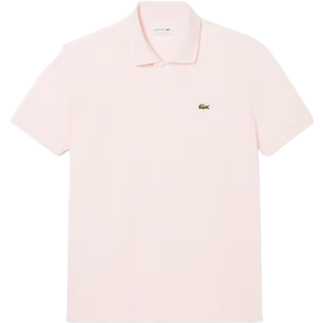 Lacoste Short Sleeved Polo T Shirt Pink
