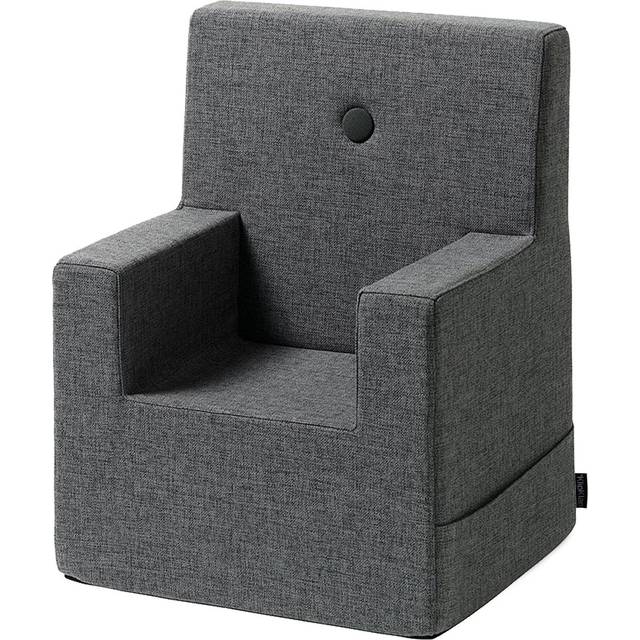 by KlipKlap KK Kids Chair XL Blue Grey w. Grey