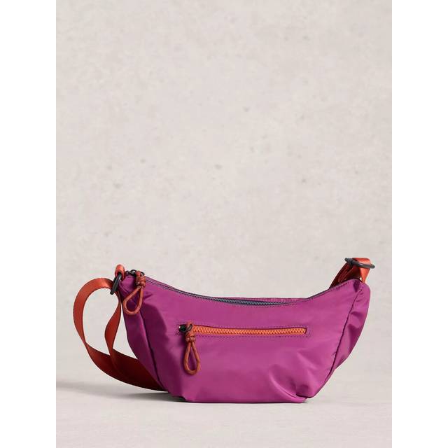 White Stuff Meadow Crossbody Bag, Brt Pink