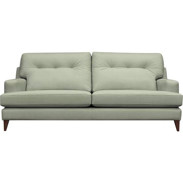 G Plan Vintage Seventy Two Large 4 Leather Seater Sofa, Dark Leg