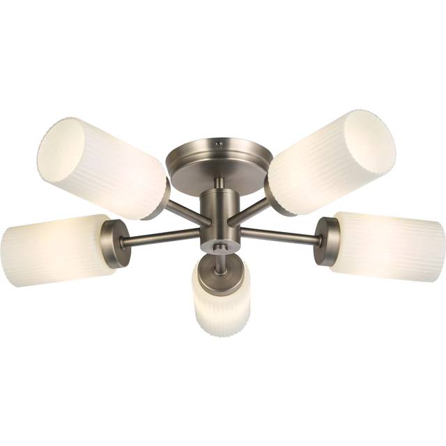 John Lewis Brompton 5 Arm Flush Ceiling Light