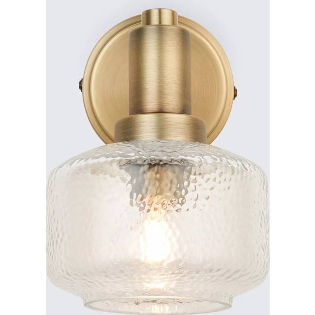 John Lewis Ruisseau Wall/Ceiling Light, Antique Brass