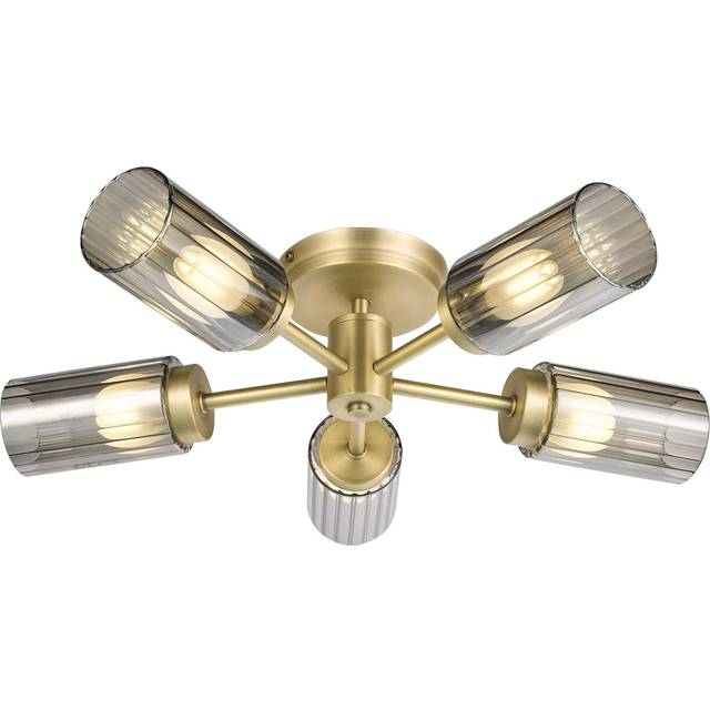John Lewis Brompton 5 Arm Flush Ceiling Light