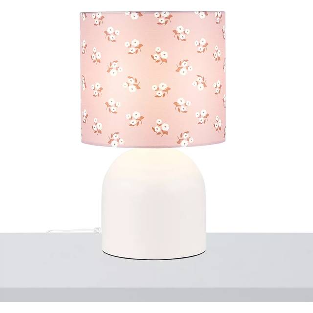 John Lewis Kids' Floral Bedside Lamp, Greige