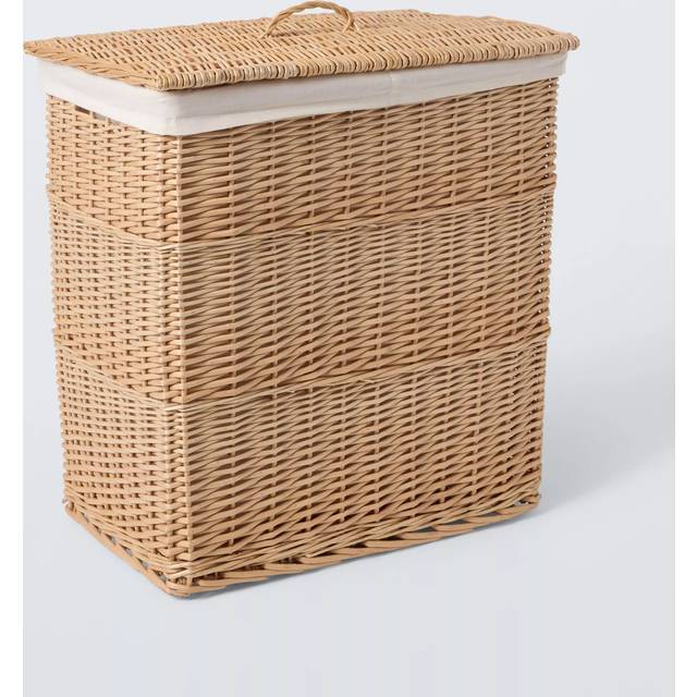 John Lewis Willow Double Laundry Basket