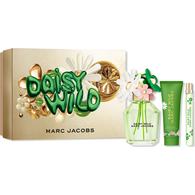 MARC JACOBS Daisy Wild Eau de Parfum for Women Trio Gift Set 100ml, One Colour, Women