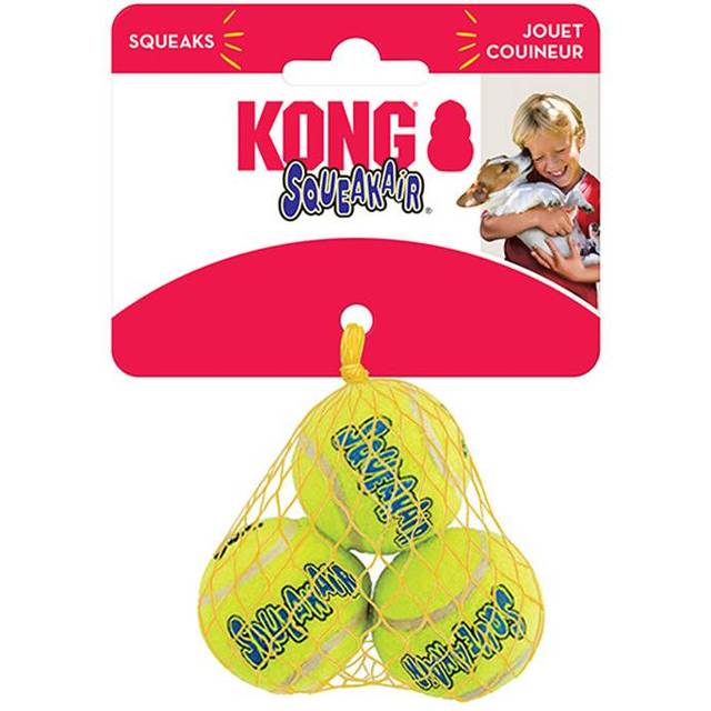 Kong AirDog Squeakair Ball X-Small 3-pack