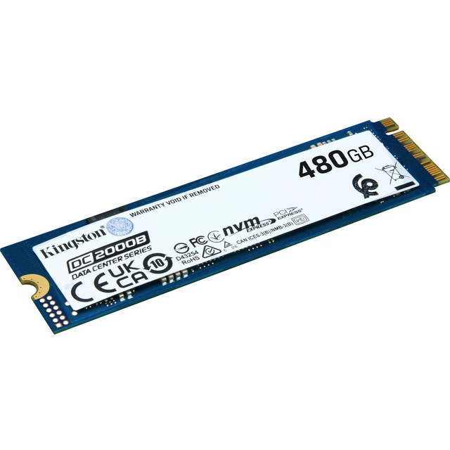 Kingston Dc2000b 480gb Enterprise Ssd M.2 Pcie 4.0