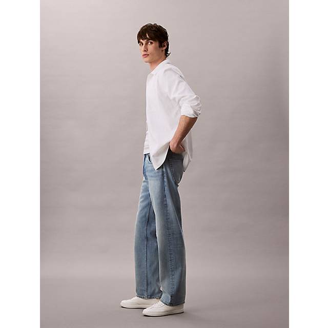 90's Straight Jeans - Blue - 3632