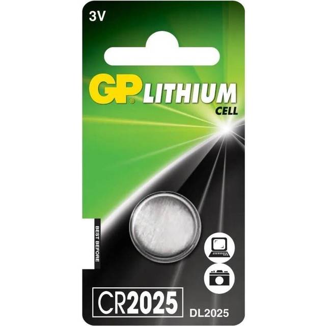 GP GPCR2025STD714C1 Button Cell CR2025 3V 160mAh Lithium High Energy