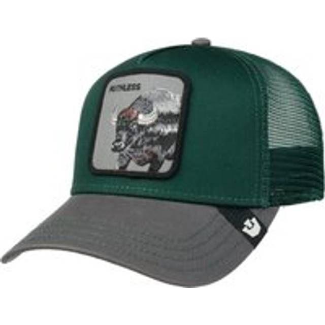 Goorin - Grön trucker Keps - Two-tone Buffalo Sport Guard/Oil A-Frame Trucker @ Hatstore