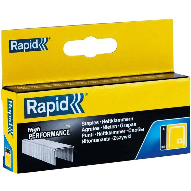 13/6MM (Pack-2500) Galvanised Staples - Rapid