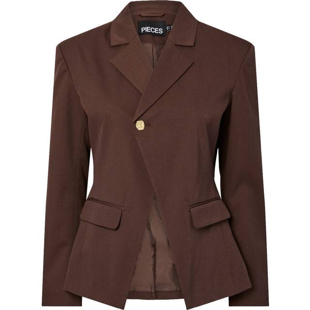 Pieces Pcjammi LS Oversized Blazer WVN D2D Dam Kavajer Stl. XL - Från Magasin - Delicioso (XL)