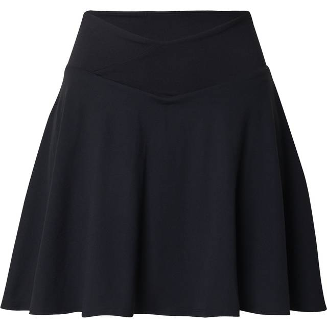 Crossover Flounce Skirt Womens black XXS Fabletics (XXS)