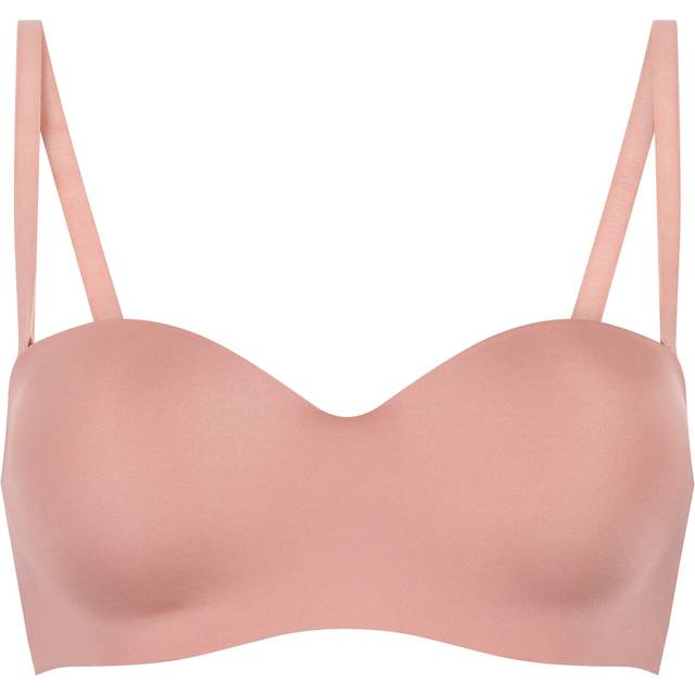 Hunkemöller Smooth Padded Underwired Strapless Push-Up Bra Pink - 38C