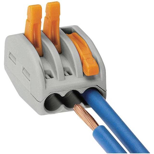 Wago Cable Connectors 3 Ports 222 Series