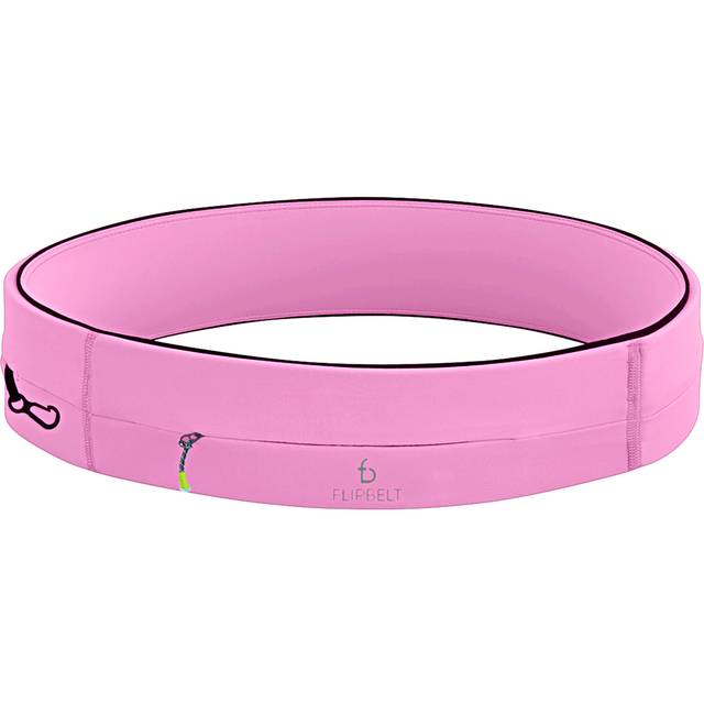 Flipbelt Zipper Löparbälte, GIRLY POP PINK, Unisex, XS
