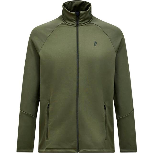 Peak Performance Rider Essentials Zip Jacket Pine Needle - Medium